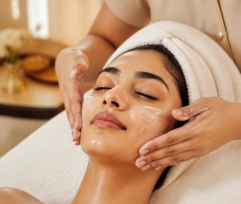 Facial at THE HBM beauty salon